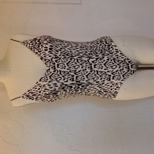 NWOT Super soft animal print body suit